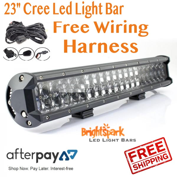 23" 228 WATT Cree Led Light Bar and wiring harness