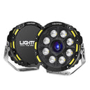 LightFox 9inch LED Driving Light 1 Lux @ 2,226m IP68 Rating 15,046 Lumens