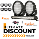 9" LED SPOTLIGHTS & 20" BAR PENNY SAVER PACK