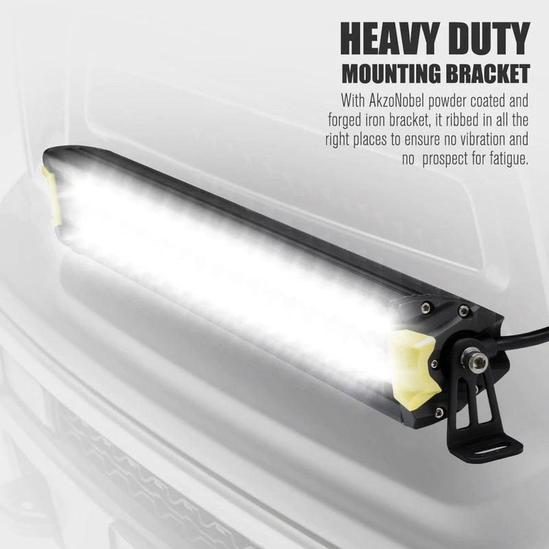 Double Row 30inch Osram LED Light Bar 1Lux @ 612m 22,644 Lumens