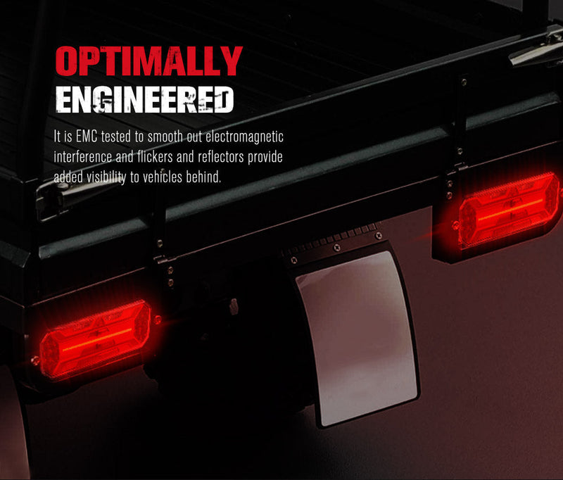 2x LED Tail Lights Brake Indicator Reverse