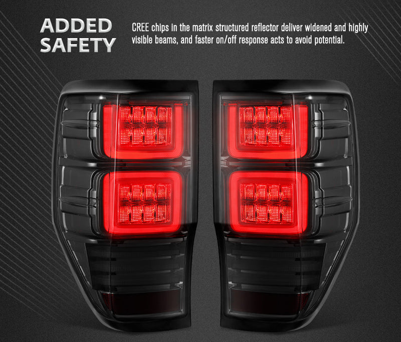 LED Tail Lights For Ford Ranger