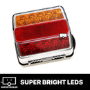 26-LED Tail Lights Brake Indicator Reverse x 2