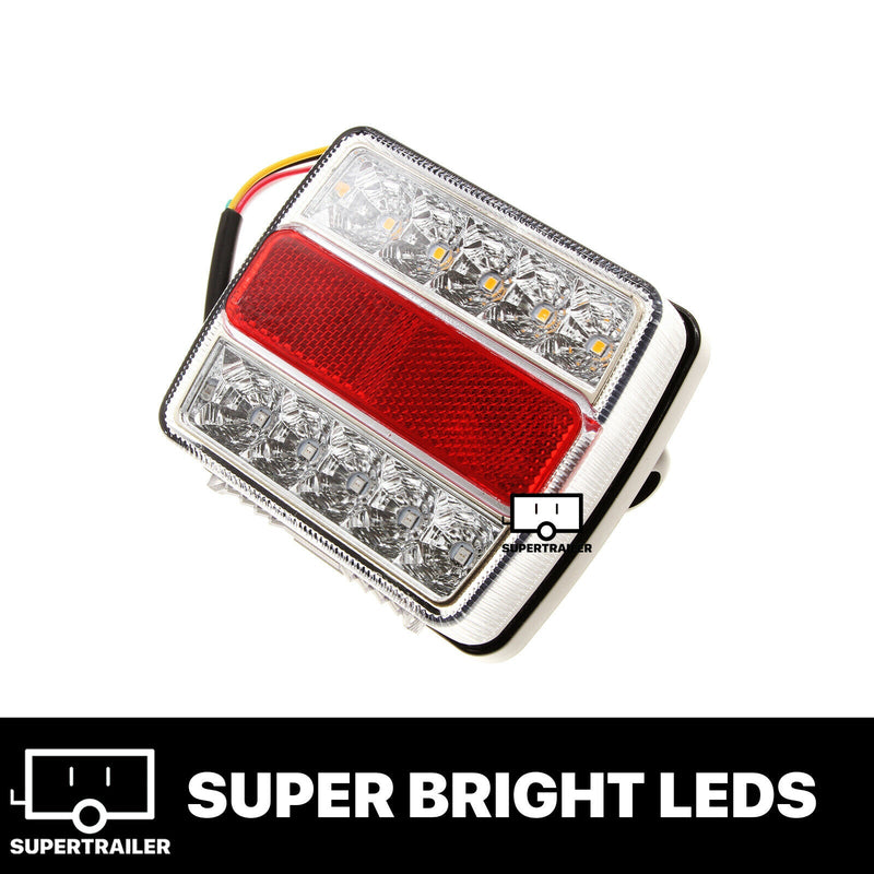 26 LED Tail Lights Brake Indicator Reverse x 2