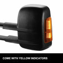 Black Pair Towing Extendable Side Mirrors,Most Models.