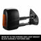 Black Pair Towing Extendable Side Mirrors,Most Models.