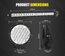 9" LED SPOTLIGHTS & 20" BAR PENNY SAVER PACK