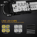 23" 228 WATT Cree Led Light Bar and wiring harness - BrightSparkLedCo