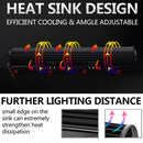 23" 228 WATT Cree Led Light Bar and wiring harness - BrightSparkLedCo