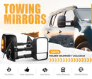 Black Pair Towing Extendable Side Mirrors,Most Models.