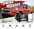 Black Pair Towing Extendable Side Mirrors,Most Models.